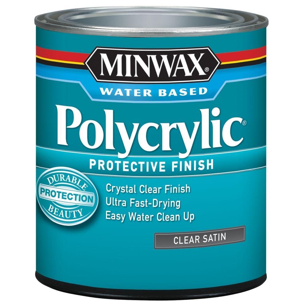 Polycrylic, Polycrylic clear satin, Polycrylic paint sealer, Polycrylic protective finish