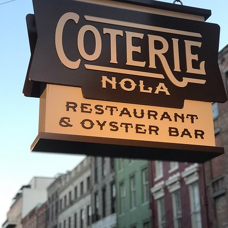 where to eat in nola, coterie restaurant & oyster bar nola, best restaurants in nola