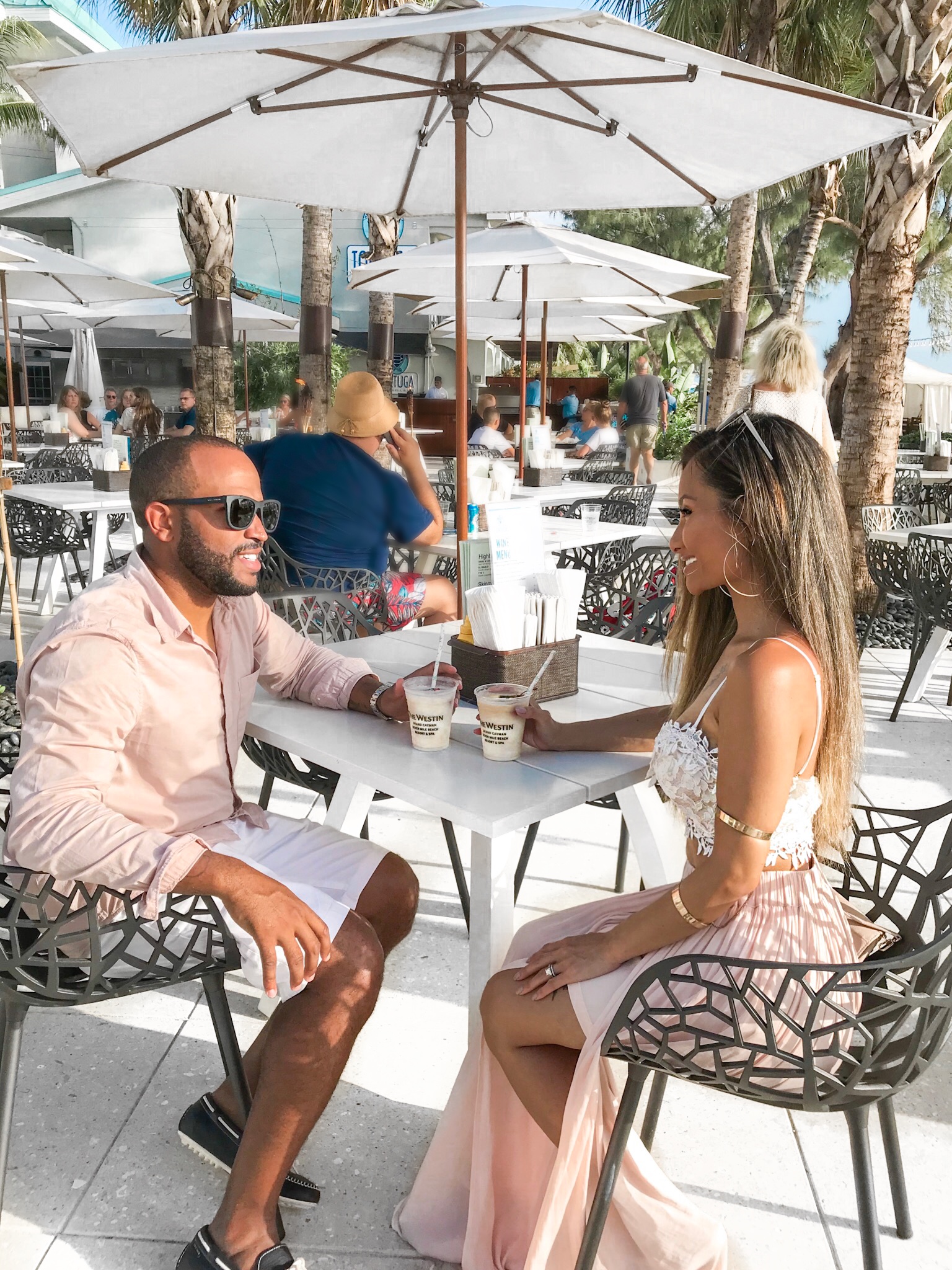 Westin grand cayman, Couple style, stylish couples, blush fashion,Grand Cayman, Westin Grand Cayman, blasian Family, interracial couples, couple goals, relationship goals, cool parents, 